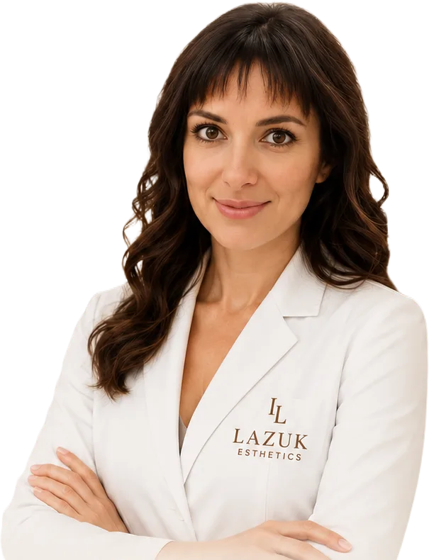 Dr. Iryna Lazuk, Co-Founder and CEO of Lazuk Esthetics